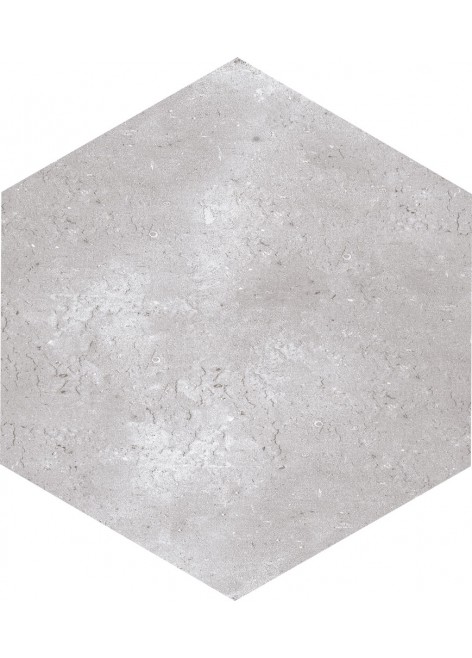 Dlažba Flamenco FLM12 L-LCP Grey Natural Hexagon 33x28