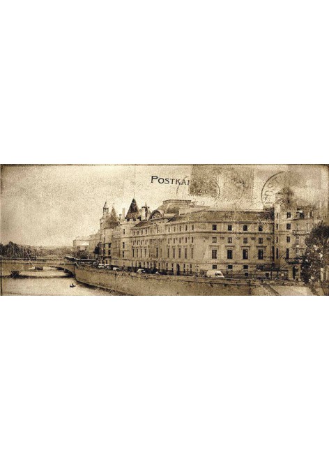 Dekor Treviso Postcard Beige 2 Sklo 50x20