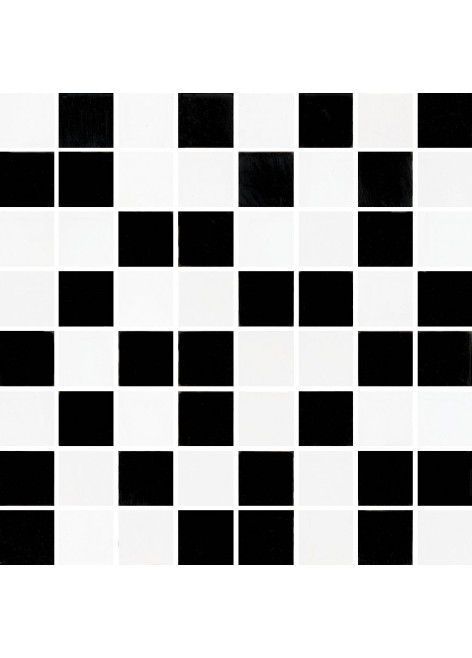 Mozaika Neo-Geo Black-White 25x25