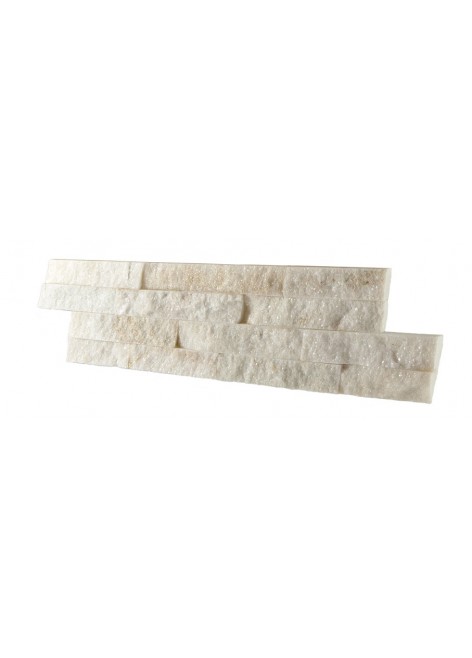 Kamenný obklad z břidlice Ivory Stone Soft 10x40 cm