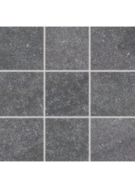 Dlažba RAKO Kaamos DAK12588 dlaždice slinutá černá 10x10