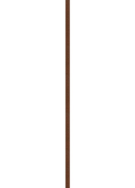 Listela Univerzální Rust Mat 89,8x2