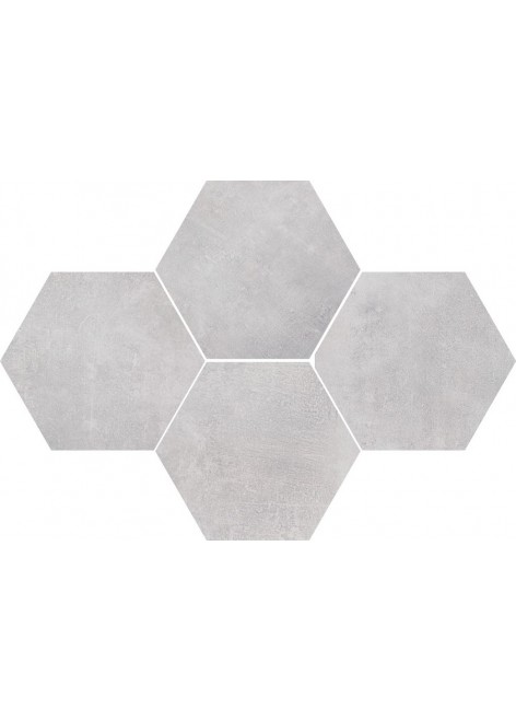Dlažba Stark White Mosaic Hexagon 40,8x28,3