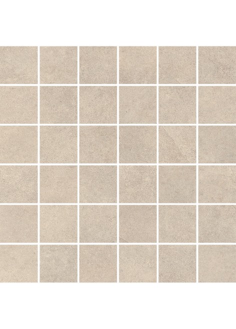 Dlažba Qubus Soft Grey Mosaic Kostka 30x30