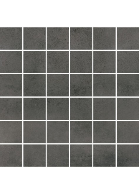 Dlažba Maxima Dark Grey Mosaic Kostka 30x30