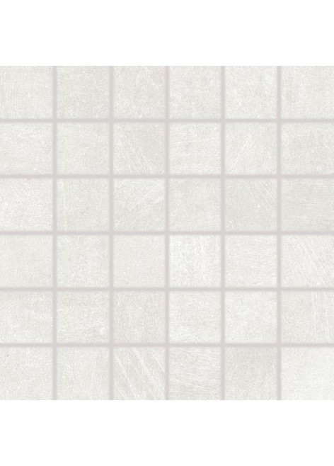 Dlažba RAKO Rebel DDM06740 mozaika (5x5) bílošedá 30x30