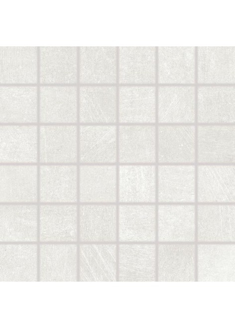 Dlažba RAKO Rebel DDM06740 mozaika (5x5) bílošedá 30x30