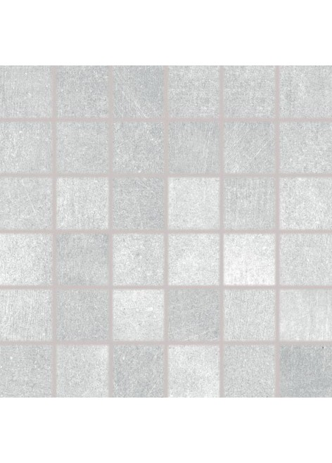 Dlažba RAKO Rebel DDM06741 mozaika (5x5) šedá 30x30