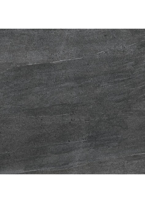 Dlažba RAKO Quarzit DAK81739 dlaždice slinutá černá 80x80