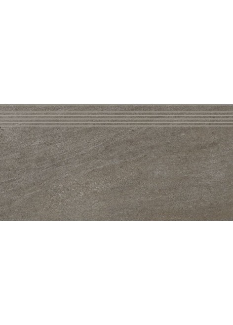 Dlažba RAKO Quarzit DCP84736 schodovka hnědá 40x80