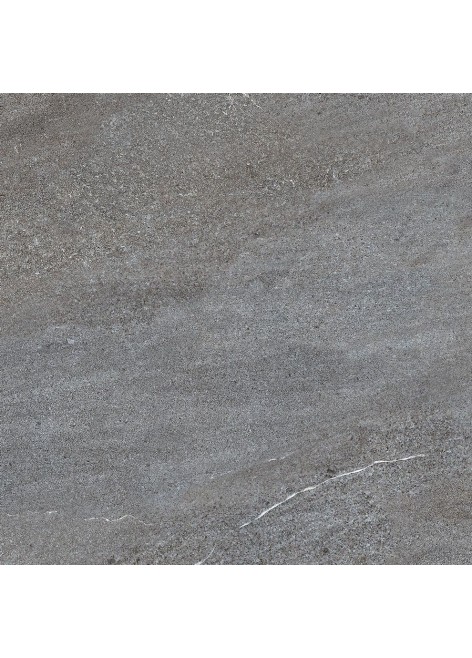 Dlažba RAKO Quarzit DAK63738 dlaždice slinutá tmavě šedá 60x60