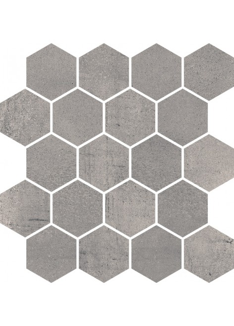 Dlažba Space Grafit Poler Moz. Hexagon 28x25,8