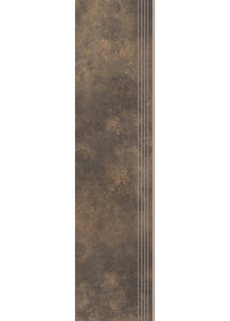 Dlažba Apenino Rust Rekt. Lap Schod 119,7x29,7