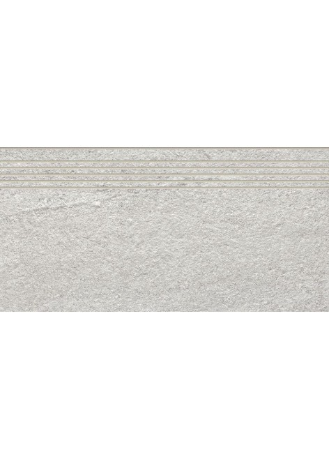 Dlažba RAKO Quarzit DCVSE737 schodovka šedá 30x60