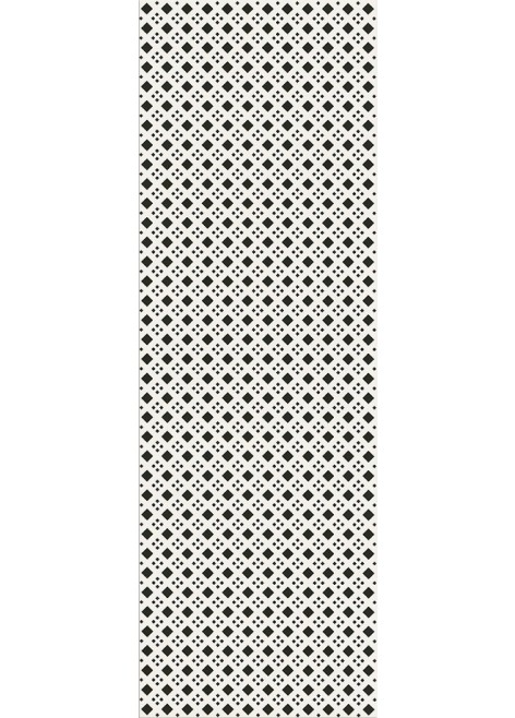 Obklad Black And White Pattern D Satin 19,8x59,8