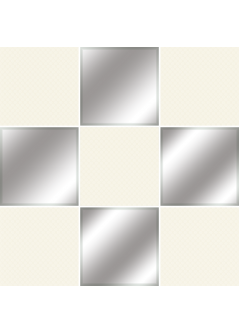 Obklad Mystic Bianco Mozaika Mix Lesk 28,6x28,6