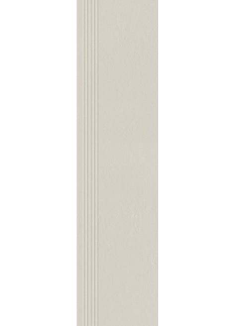 Dlažba Industrio Light Grey Schodovka 119,8x29,6