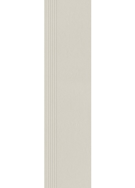Dlažba Industrio Light Grey Schodovka 119,8x29,6