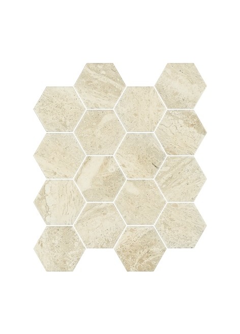 Obklad Sunlight Stone Mozaika Heksagon 22x25,5