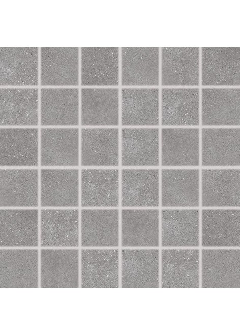 Dlažba RAKO Betonico DDM06791 mozaika (5x5) šedá 30x30