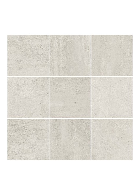 Dlažba Grava White Mosaic Matt BS 29,8x29,8