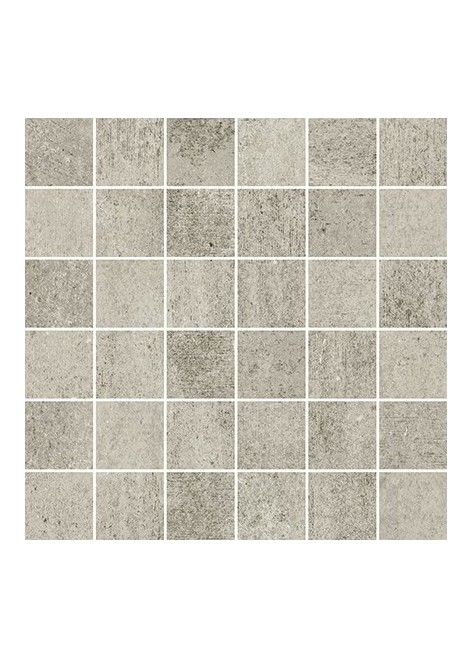 Dlažba Grava Light Grey Mosaic Matt 29,8x29,8