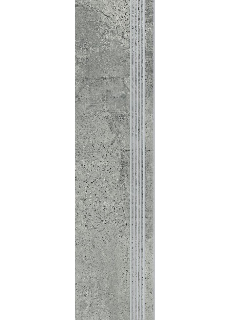 Dlažba Newstone Grey Schodovka 119,8x29,8