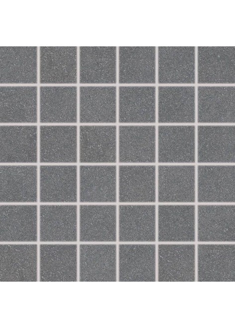 Dlažba RAKO Block DDM06783 mozaika (5x5) černá 30x30