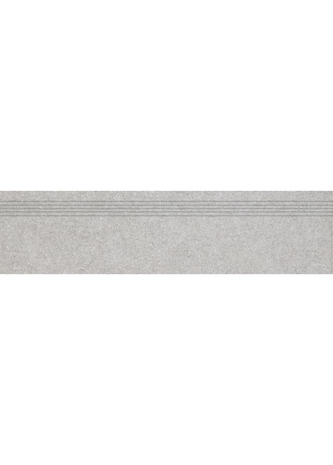 Dlažba RAKO Block DCPVF780 schodovka světle šedá 120x30