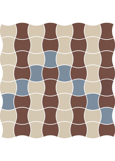Dlažba Modernizm Bianco Mozaika Mix B 30,86x30,86