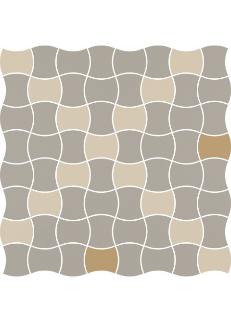 Dlažba Modernizm Bianco Mozaika Mix D 30,86x30,86
