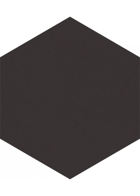 Dlažba Modernizm Nero Heksagon 19,8x17,1