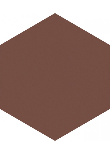 Dlažba Modernizm Brown Heksagon 19,8x17,1
