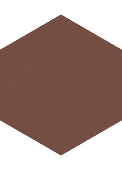 Dlažba Modernizm Brown Heksagon 19,8x17,1