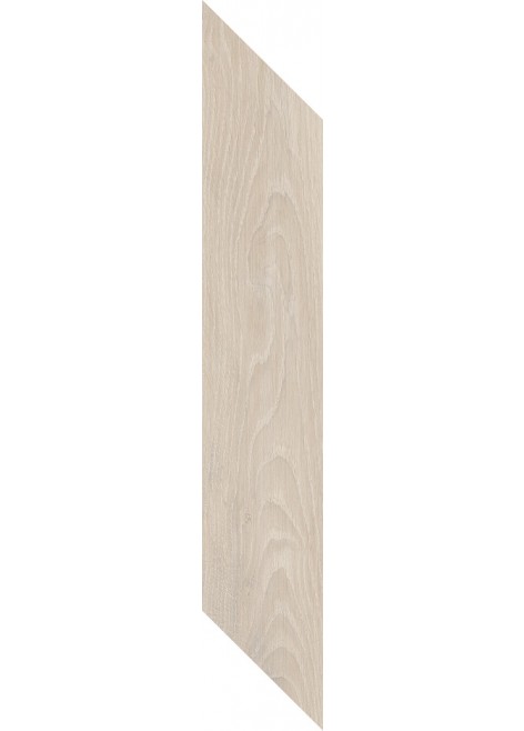 Dlažba Heartwood Crema Chevron Left 59,8x9,8