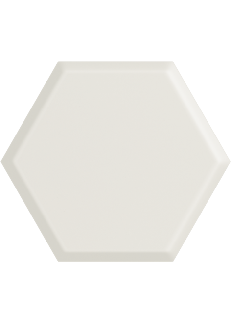 Obklad Woodskin Bianco Heksagon Struktura A 19,8x17,1