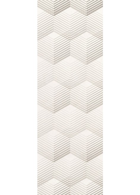 Dekor Constantine Bianco Struktura Rekt. 75x25