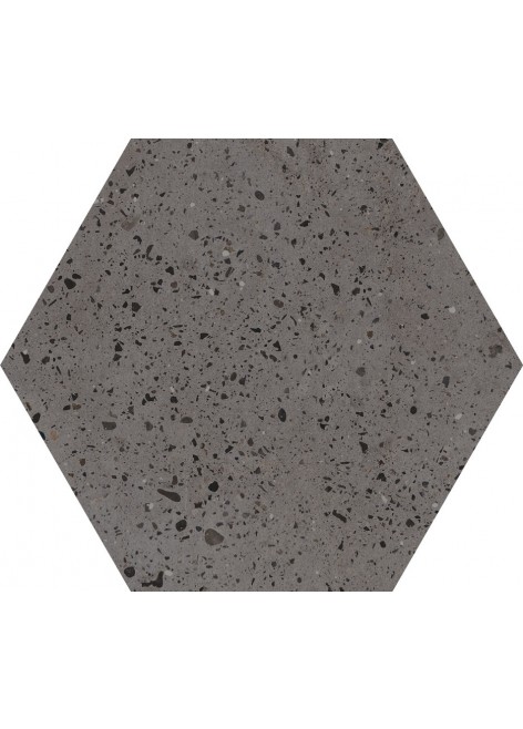 Dlažba Industrialdust Grafit Mat Hexagon 19,8x17,1