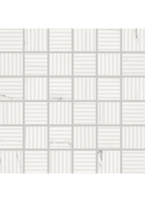Mozaika RAKO Vein WDR06233 mozaika (5x5) bílá 30x30