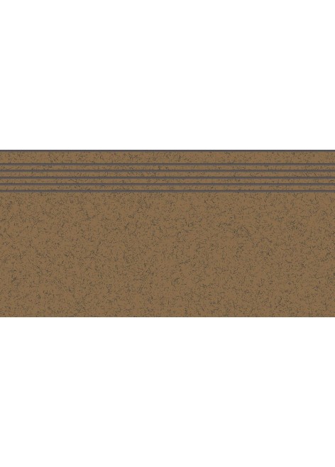 Dlažba RAKO Linka DCPSE823 schodovka hnědá 60x30