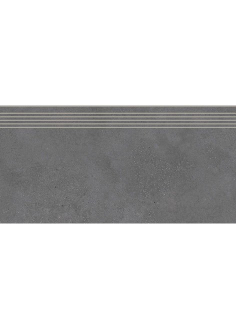 Dlažba RAKO Betonico DCP84792 schodovka černá 80x40