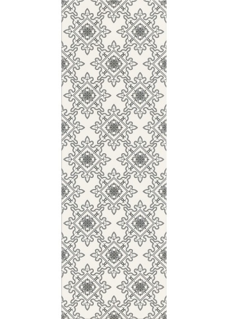 Obklad Black&White Pattern E Satin 60x20