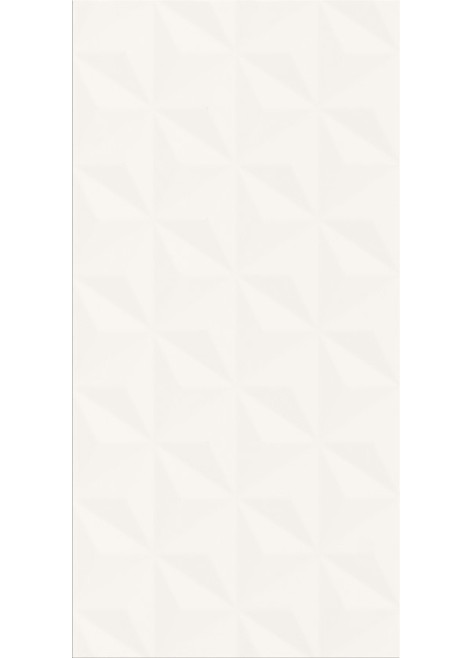 Obklad PS807 Arctic Storm White Satin Geo Struktura 59,8x29,8