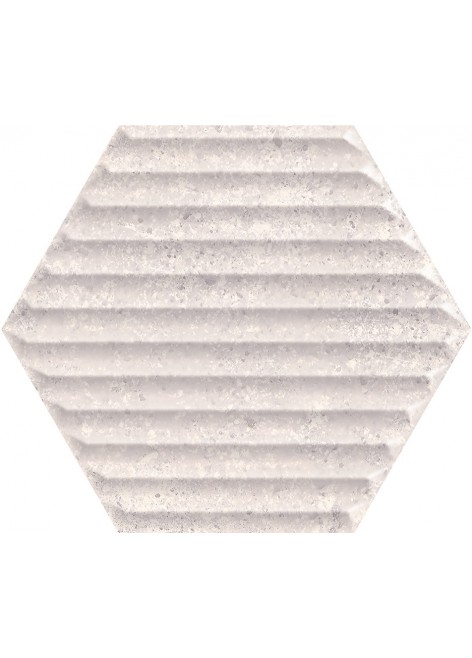 Obklad Palomera Heksagon Grys B Struktura 19,8x17,1