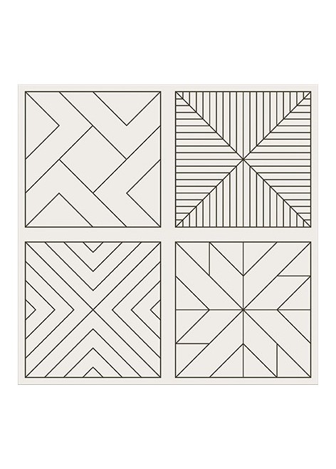 Dlažba Lovely Patchwork Tetris 29,8x29,8