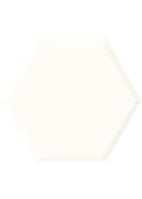 Obklad Universální Heksagon White Struktura Lesk 19,8x17,1