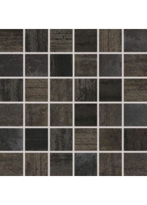 Mozaika RAKO Rush WDM05523 mozaika (5x5) černá 30x30