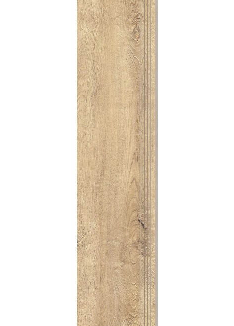 Dlažba Sentimental Wood Beige Schodovka 120,2x29,7