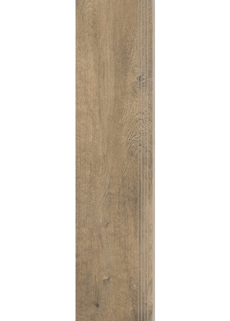 Dlažba Sentimental Wood Brown Schodovka 120,2x29,7