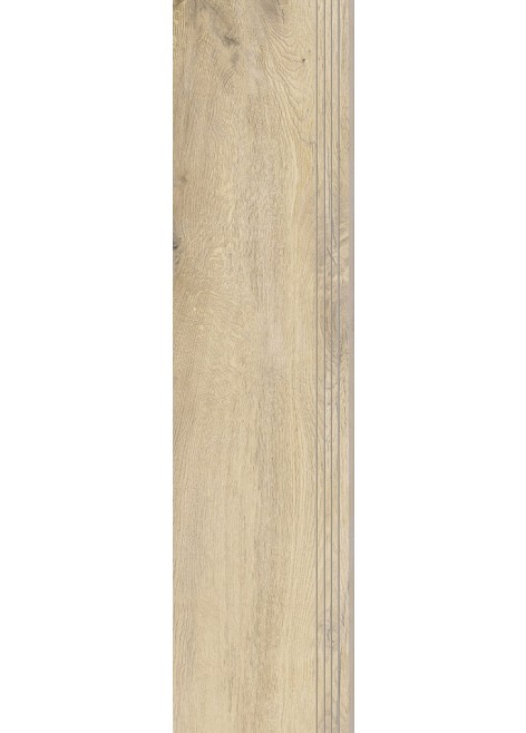 Dlažba Guardian Wood Light Beige Schodovka 120,2x29,7